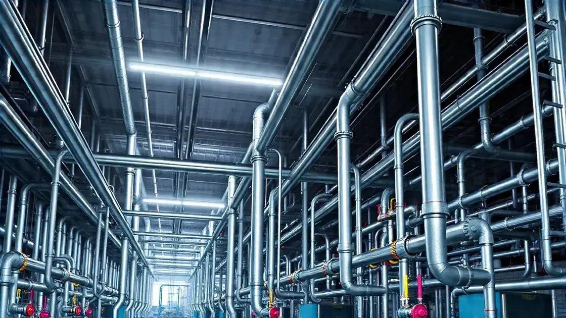 Tubulação industrial: como melhorar a eficiência do seu sistema
