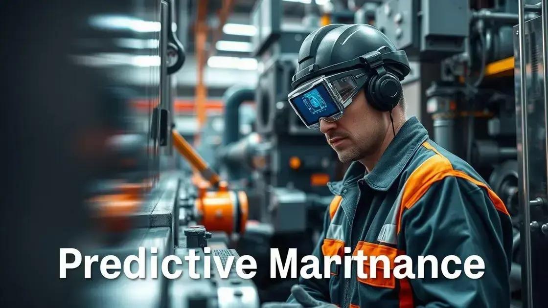Manutenção preditiva: como garantir a eficiência operacional