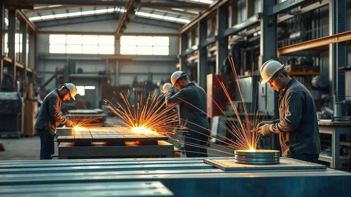 Benefícios da conformação de metais na produção