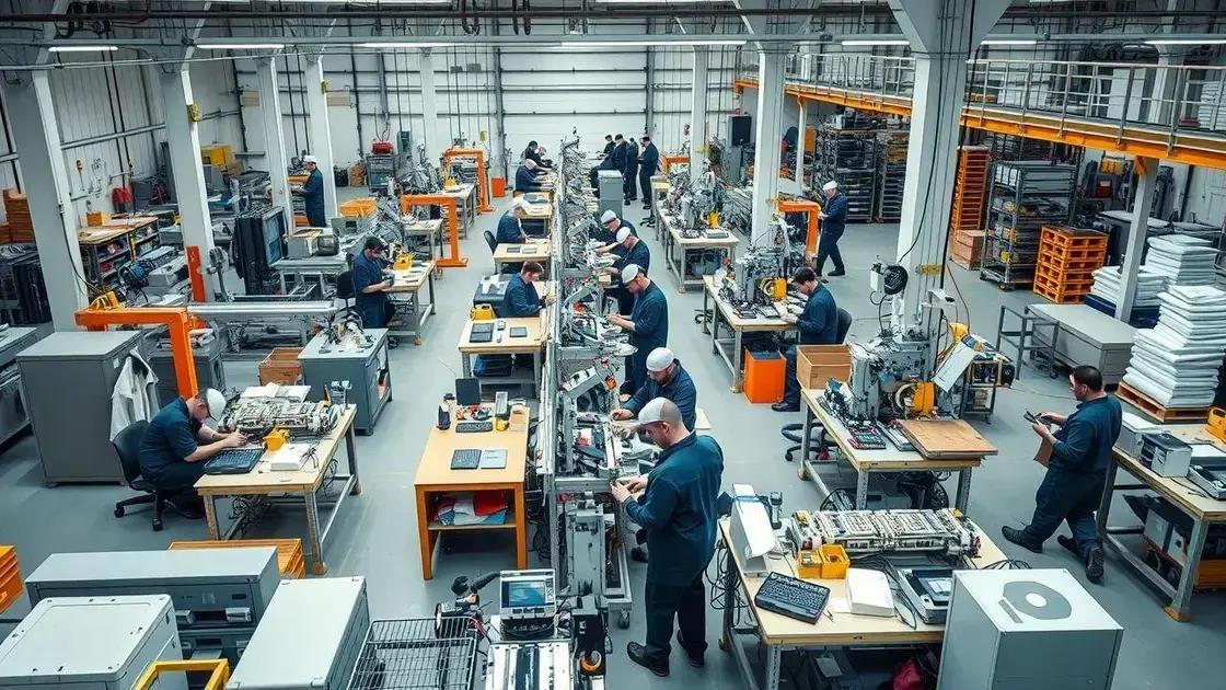 Dicas para implementar montagem industrial com sucesso