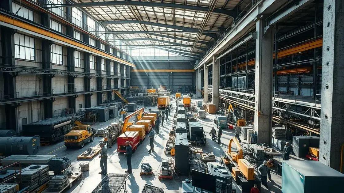 O que são facilities industriais?