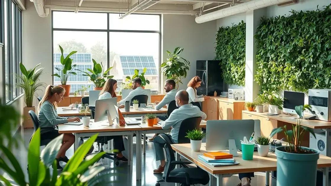 Práticas sustentáveis para empresas modernas