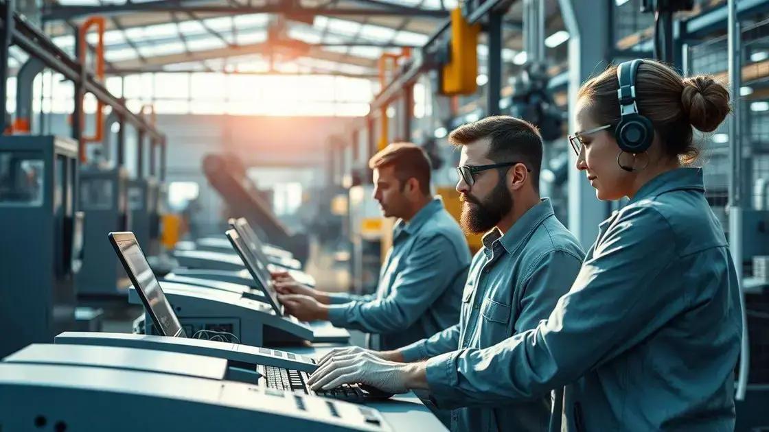 Benefícios da inovação industrial para empresas