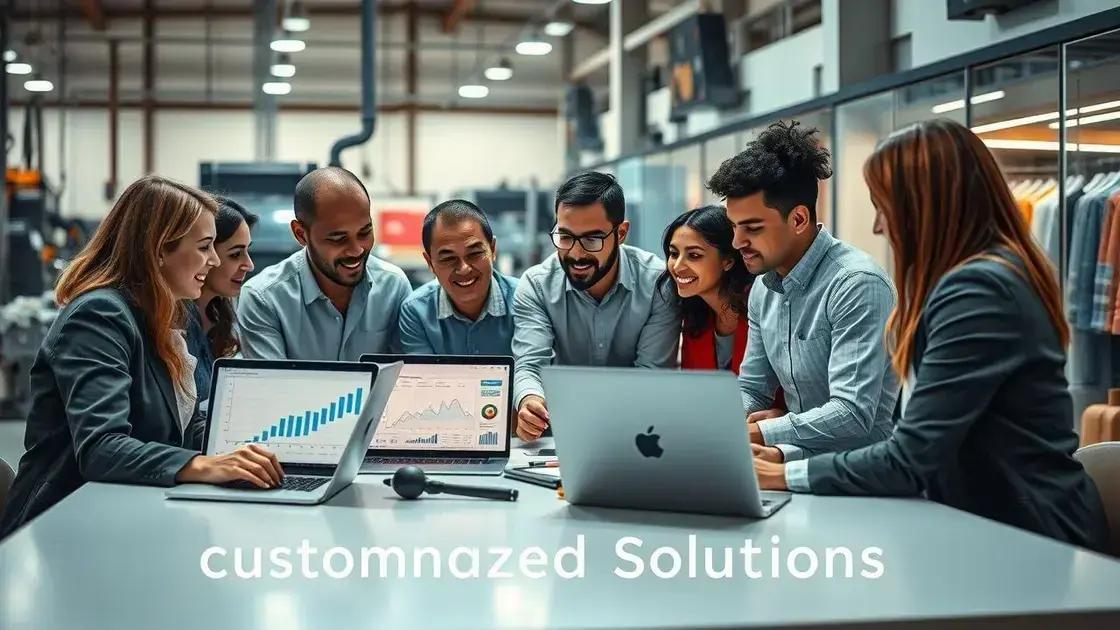 Soluções personalizadas para diferentes setores