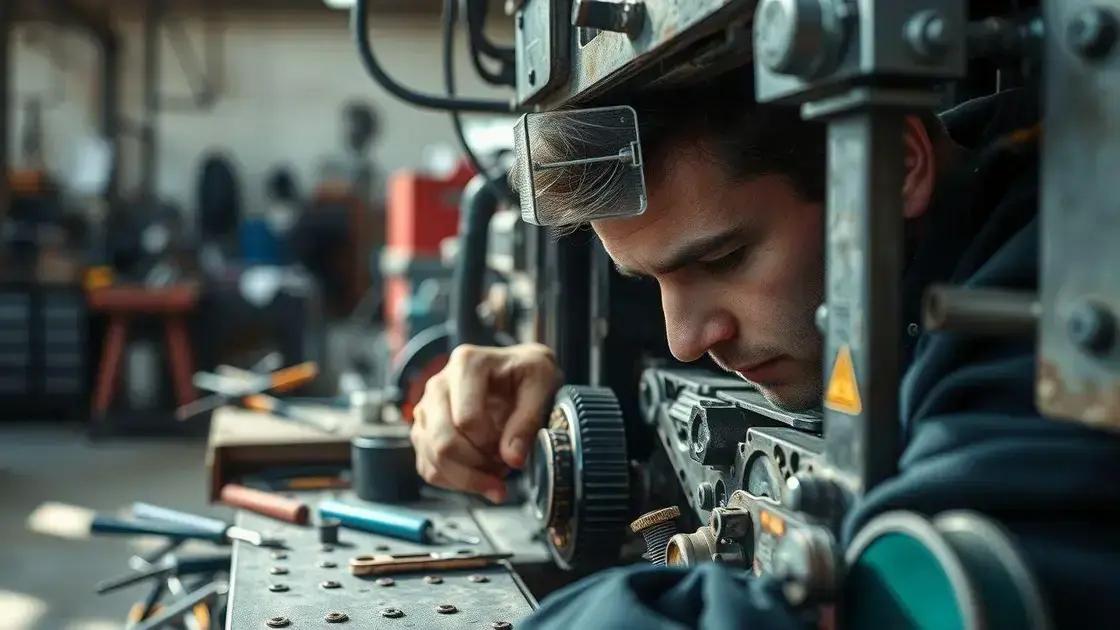 Reparo de máquinas: como garantir eficiência e durabilidade
