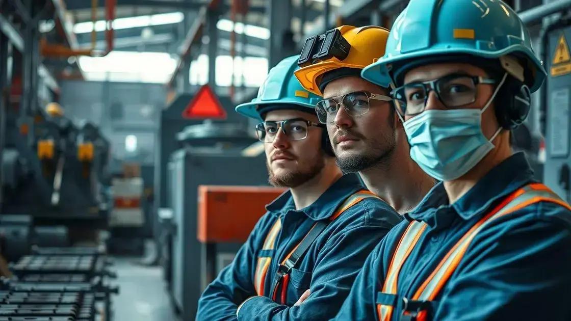 proteção industrial: como garantir a segurança no trabalho
