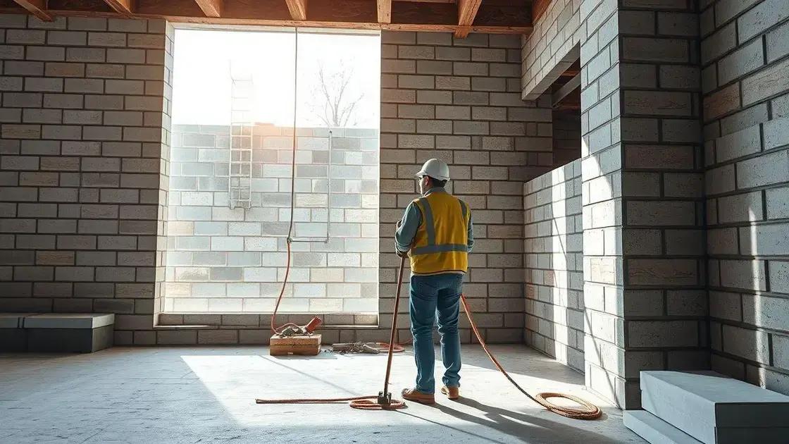 Benefícios da vedação na construção civil