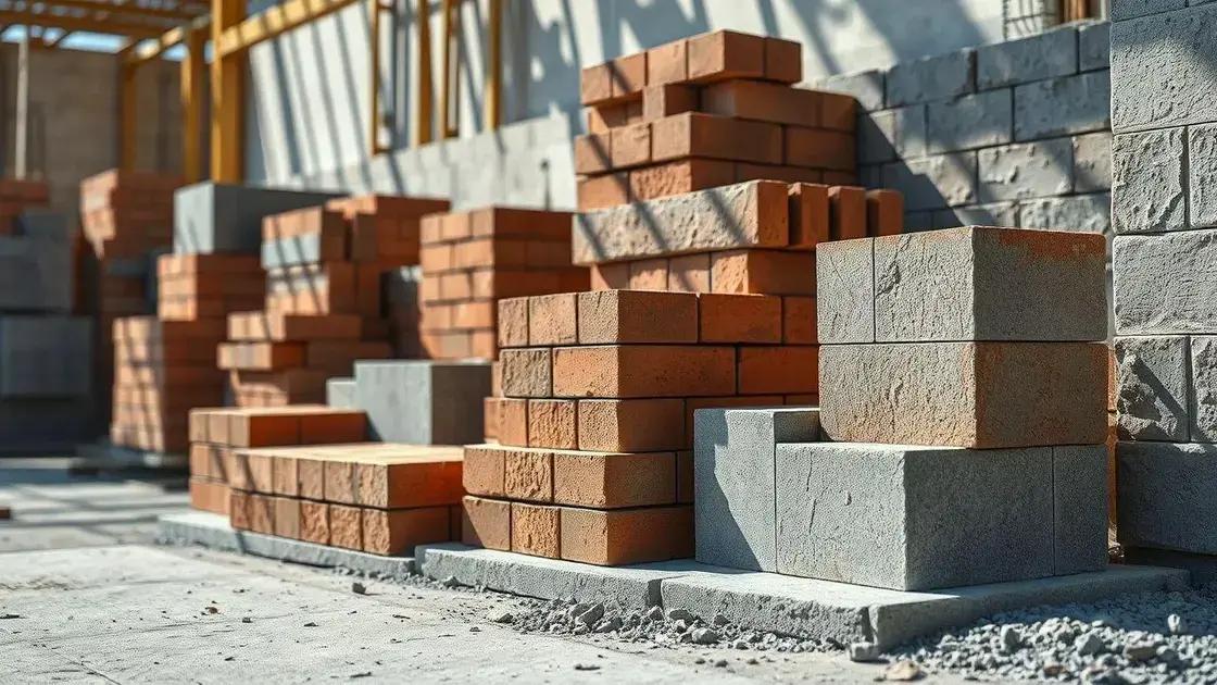 Como escolher materiais para a vedação de alvenaria