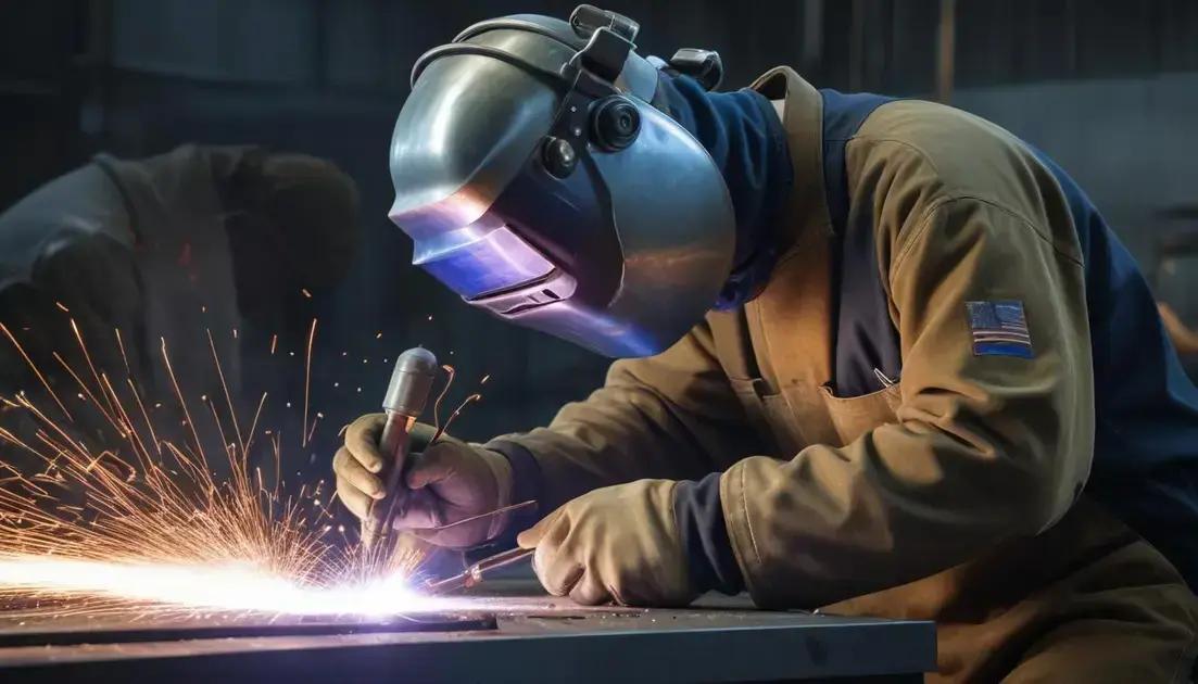 Os diferentes tipos de processos de soldagem