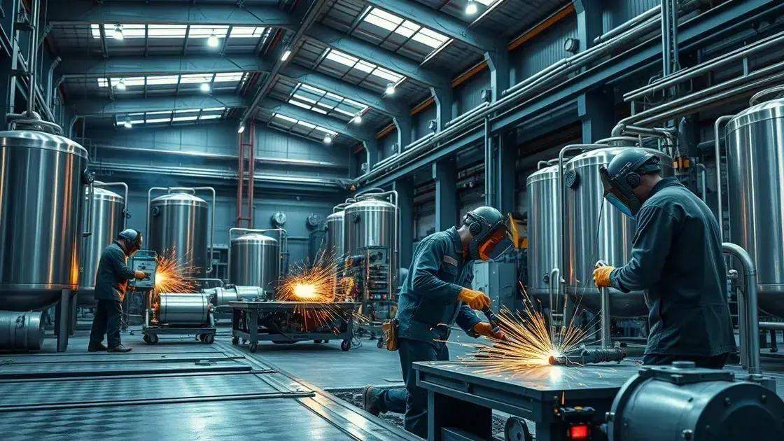 entenda o que são serviços de caldeiraria e suas aplicações