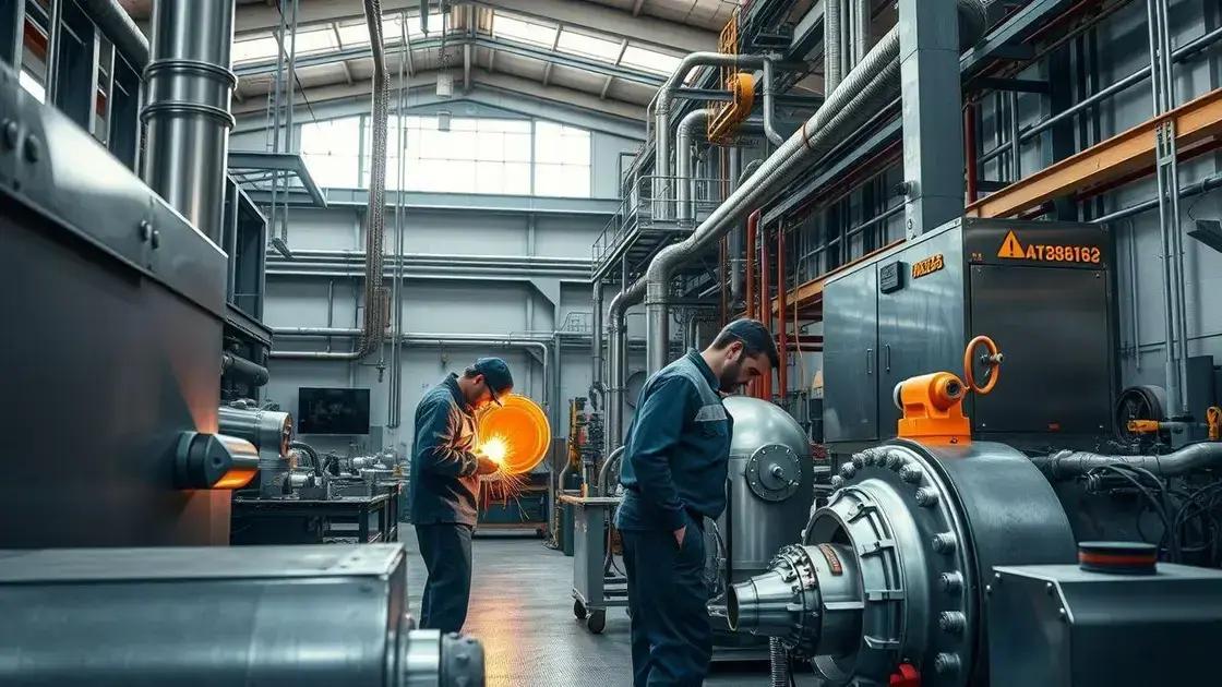 serviços de caldeiraria: descubra como otimizar processos com qualidade e agilidade