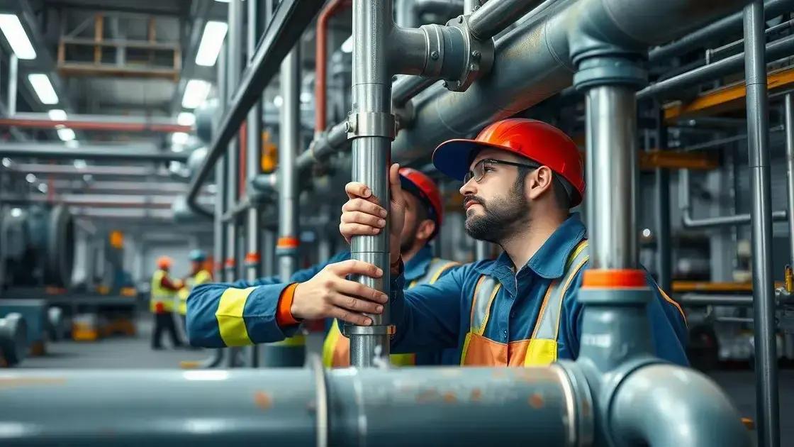 Serviços de tubulação: descubra como garantir eficiência e economia agora