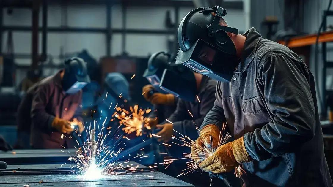 soldagem e corte: técnicas essenciais para eficiência e segurança no trabalho